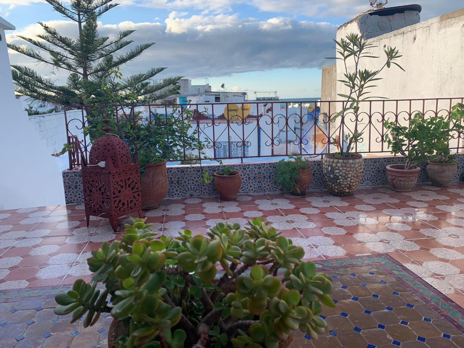 Hathor ,Casa Marroqui Con Dos Terrazas En La Medina Antigua , Ideal Parejas!! Wifi!! Asilah Luaran gambar